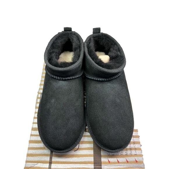Kirkland Signature Girl’s Boot's Ankle Black Size 12 NIB - Picture 5 of 8
